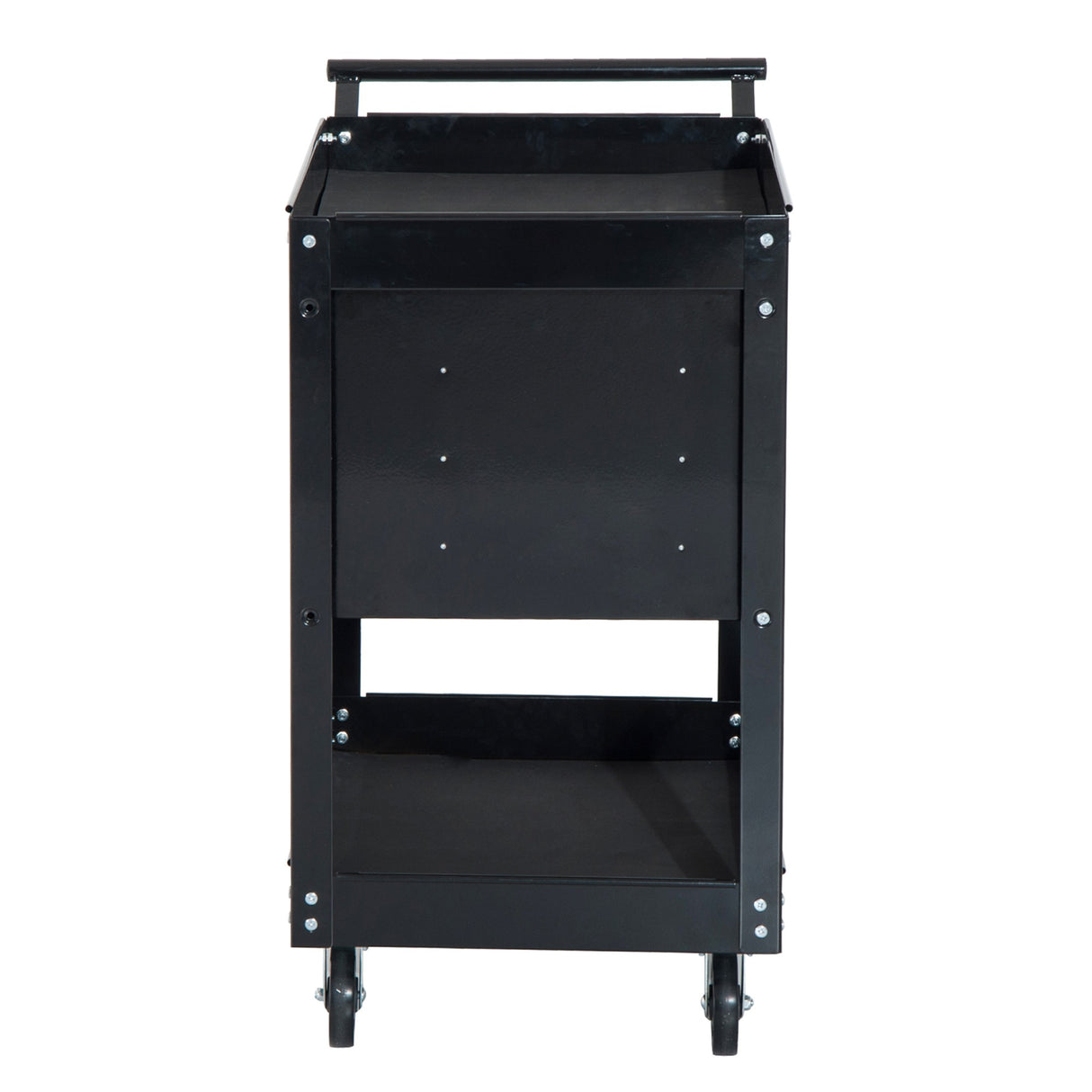 easycomfort easycomfort carrello da officina professionale cassettiera portautensili in lamiera nero 68x46x88cm