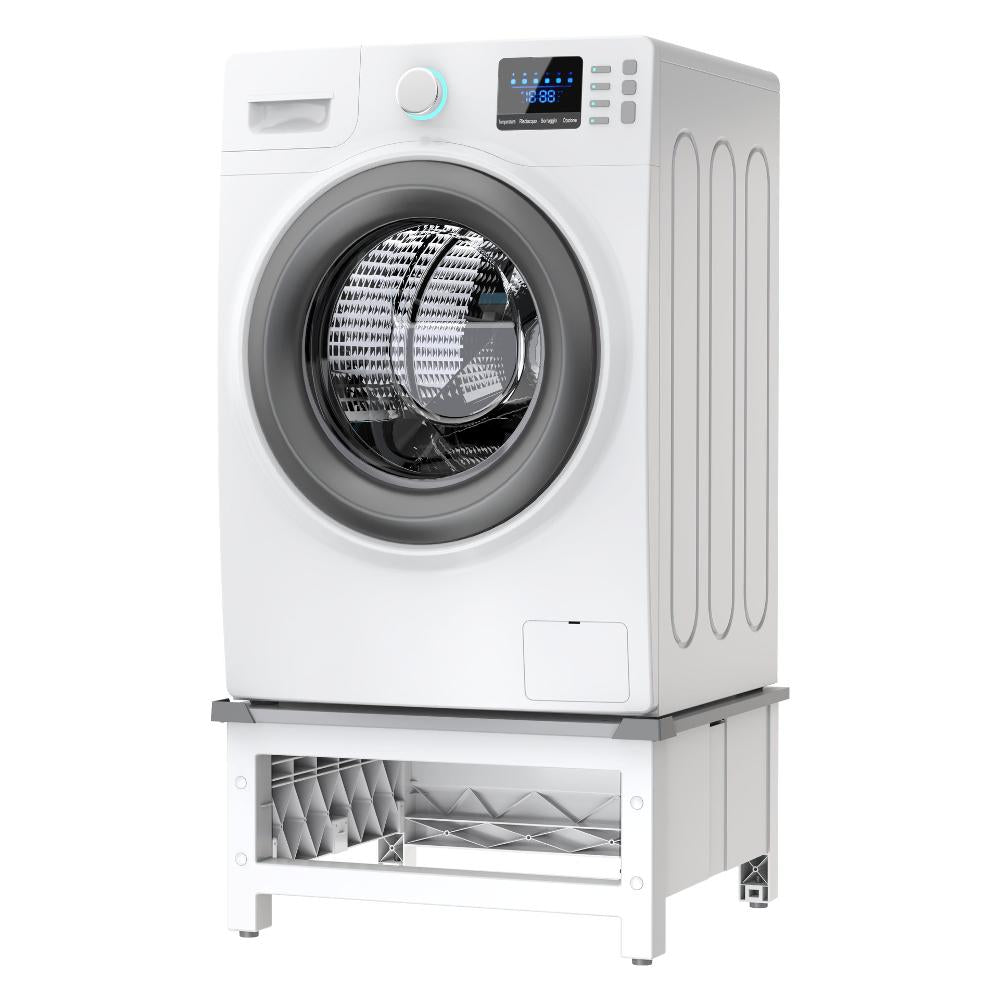 meliconi kit di sovrapposizione per lavatrice e asciugatrice base space meliconi base rialzata in tecnopolimero a31xl62xp555cm bianco e grigio ean 8006023295760