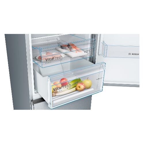 bosch frigorifero combinato bosch serie 4 kgn392ldc 369 litri classe d a203xl60xp66 no frost metal look ean 4242005374571