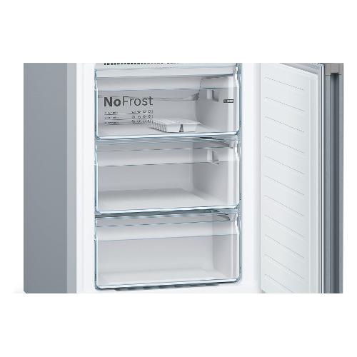 bosch frigorifero combinato bosch serie 4 kgn392ldc 369 litri classe d a203xl60xp66 no frost metal look ean 4242005374571
