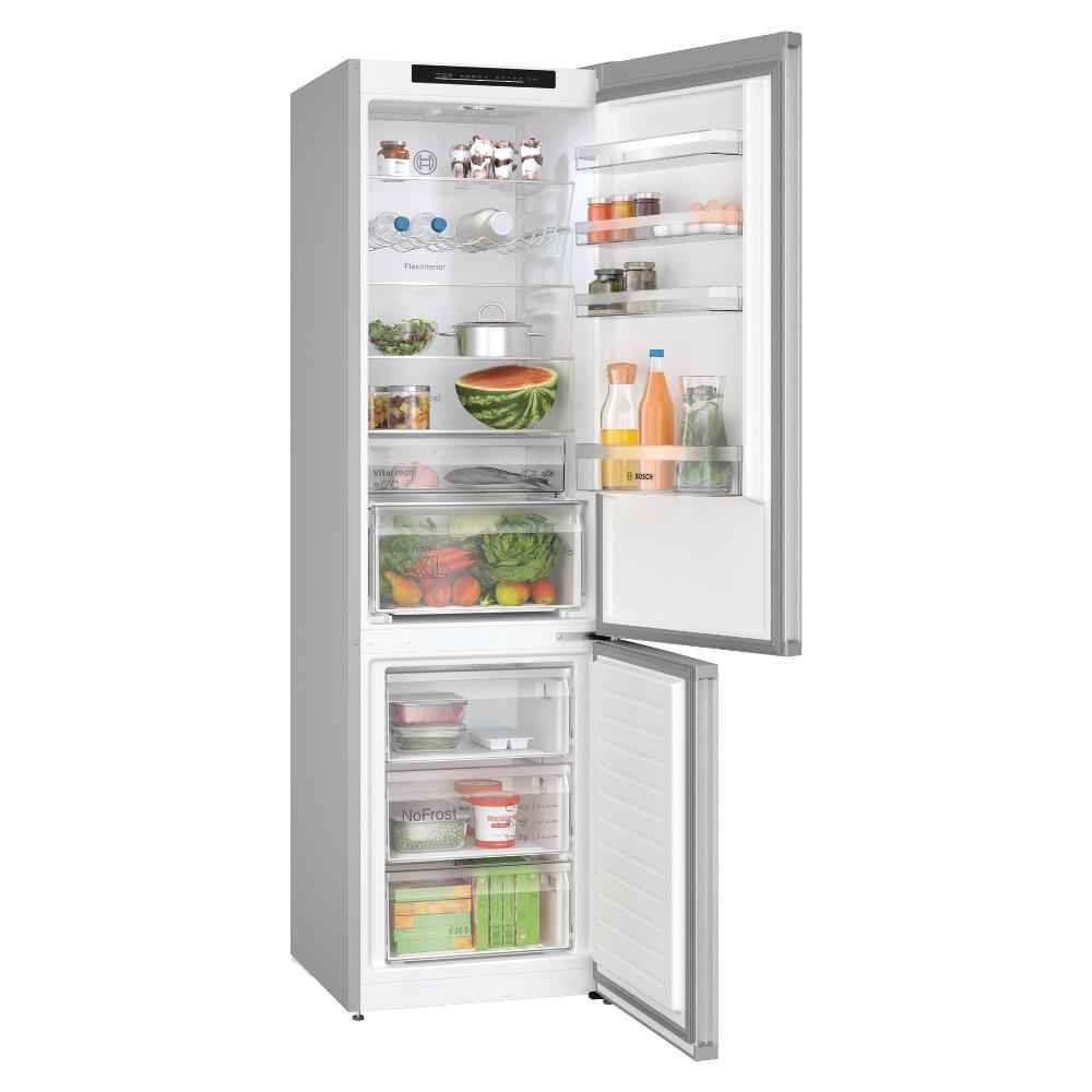 bosch frigorifero combinato bosch serie 4 kgn392lcf 363 litri classe c a203xl60xp665 total no frost tecnologia inverter inox look ean 4242005338948