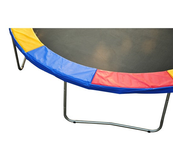 easycomfort easycomfort copertura di protezione per trampolino elastico rosso giallo e blu o244cm