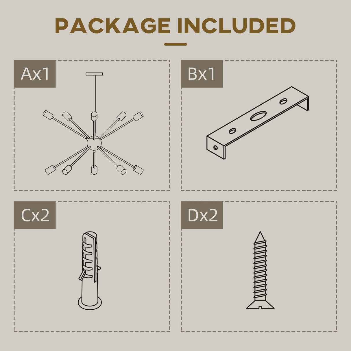 easycomfort easycomfort lampada a sospensione in metallo oro con 10 luci per cucina soggiorno e camera da letto 65x65x78 5 cm