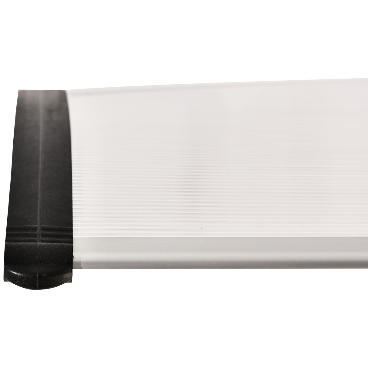 easycomfort easycomfort pensilina tettoia per porta o finestra impermeabile e anti uv in policarbonato 80 x 100 x 23 cm