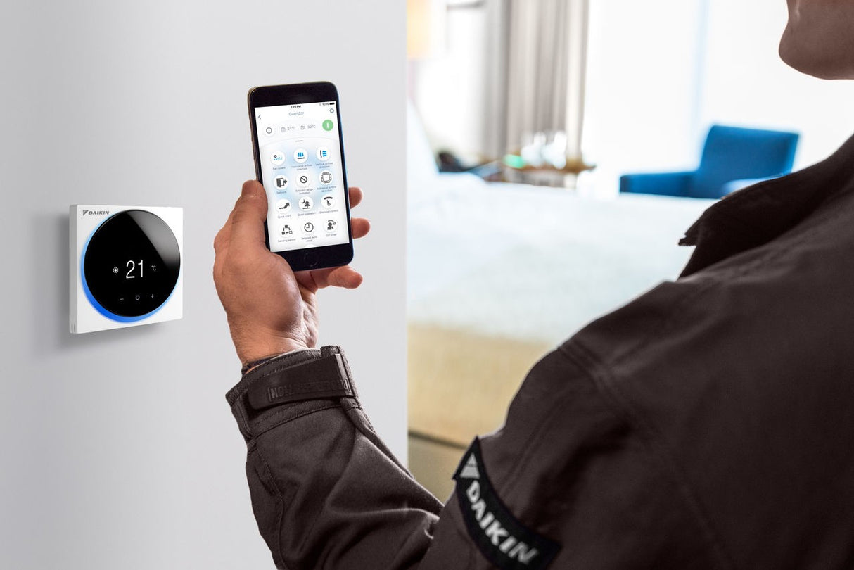 comando a filo daikin madoka bianco brc1h52w con sistema bluetooth