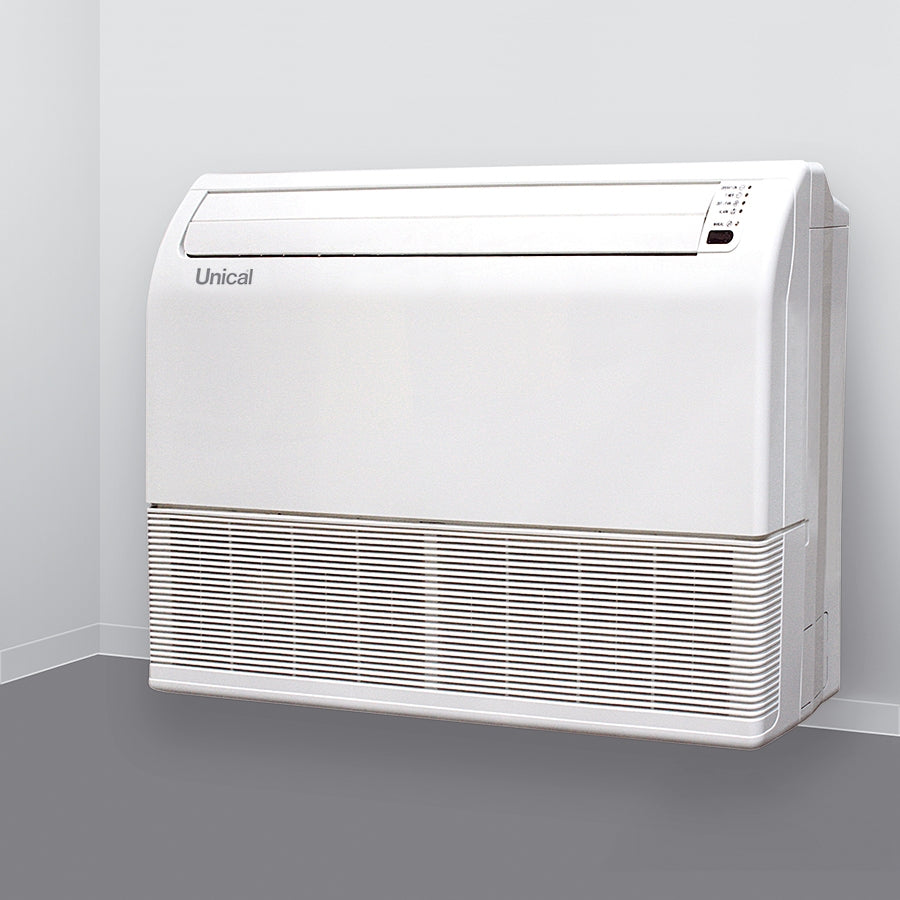 unical condizionatore climatizzatore unical pavimentosoffitto 18000 btu ps11 18h classe aa gas r 32 wi fi optional