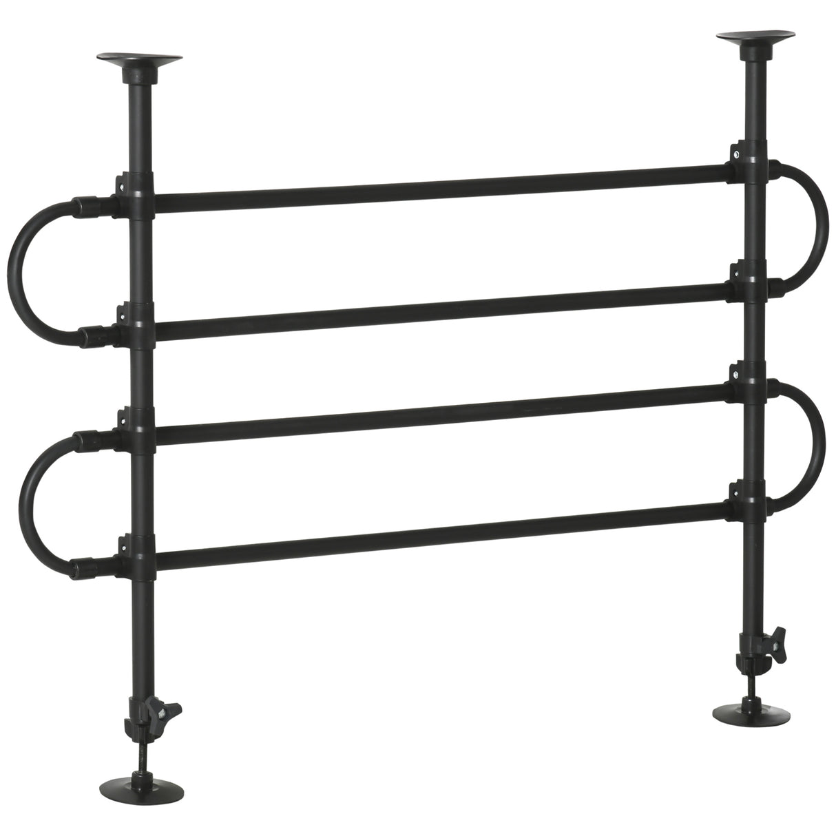 easycomfort griglia di protezione regolabile per i animali domestici adatto a ogni auto nero