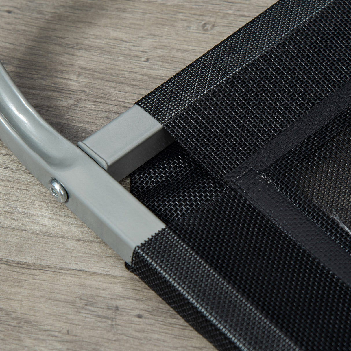 easycomfort lettino per cani da interno ed esterno capacita fino a 32kg con tessuto traspirante 130x90x20cm nero