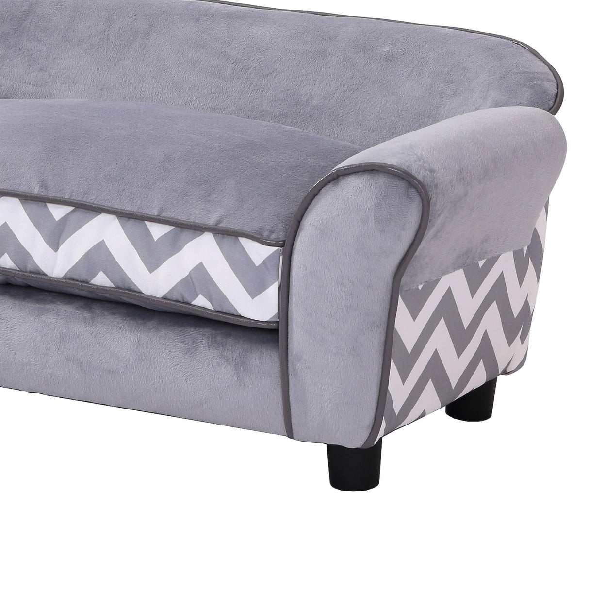 easycomfort easycomfort divanetti per cani cuccia per animali domestici grigio 73.5x41x33cm