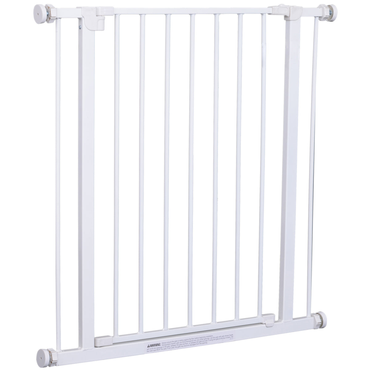 easycomfort easycomfort cancelletto di sicurezza per bambini e animali domestici bianco 76 x 72 82 cm