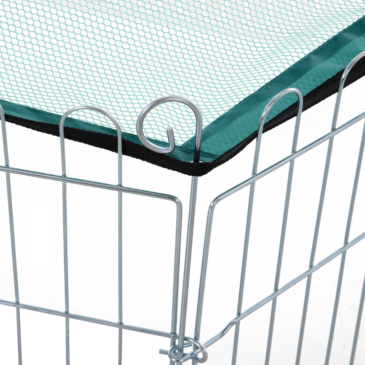 easycomfort easycomfort recinto per animali domestici con copertura impermeabile 6 moduli 59 x 60cm