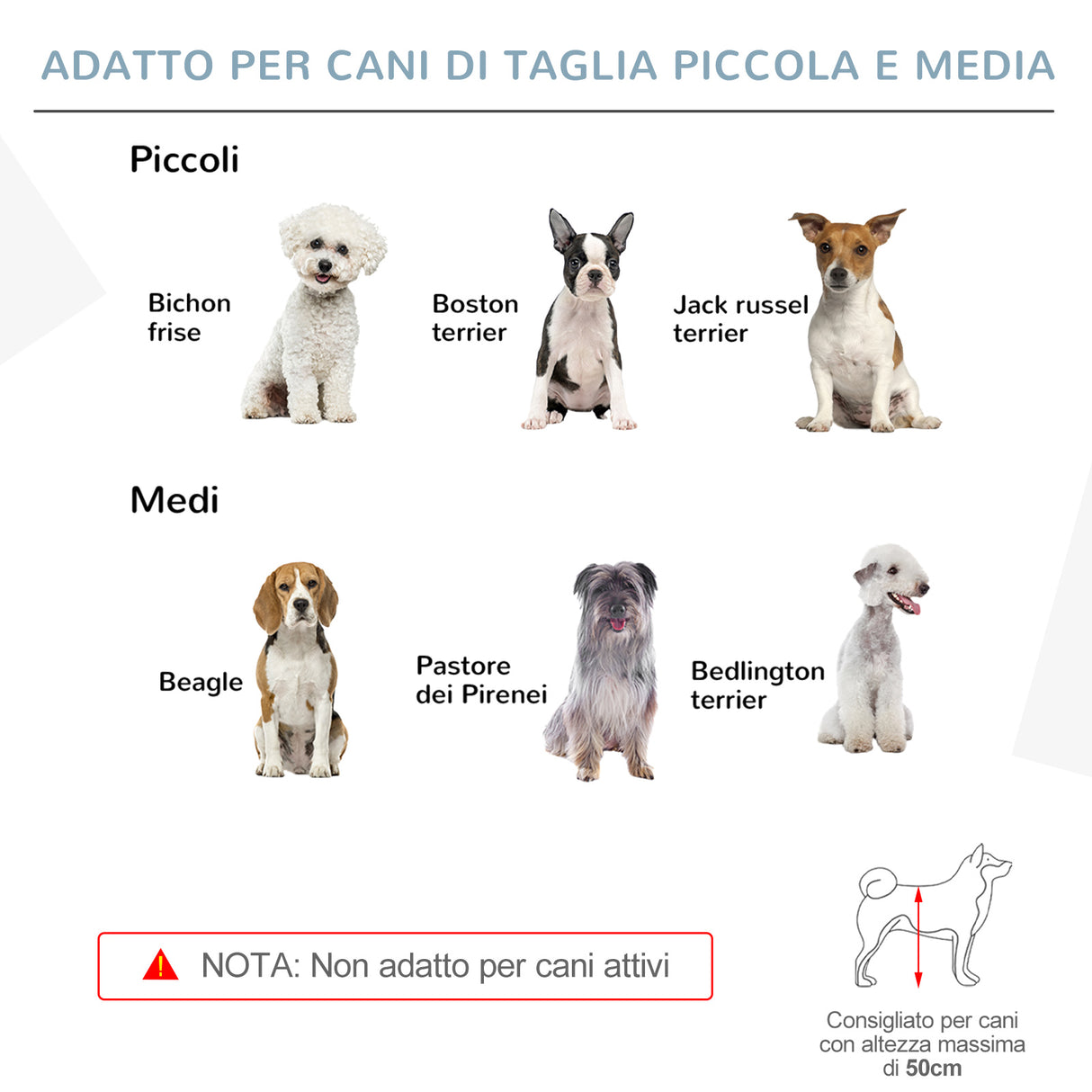 easycomfort cancellino pieghevole per cani piccola media taglia con serratura in legno 237.5x36x80cm bianco