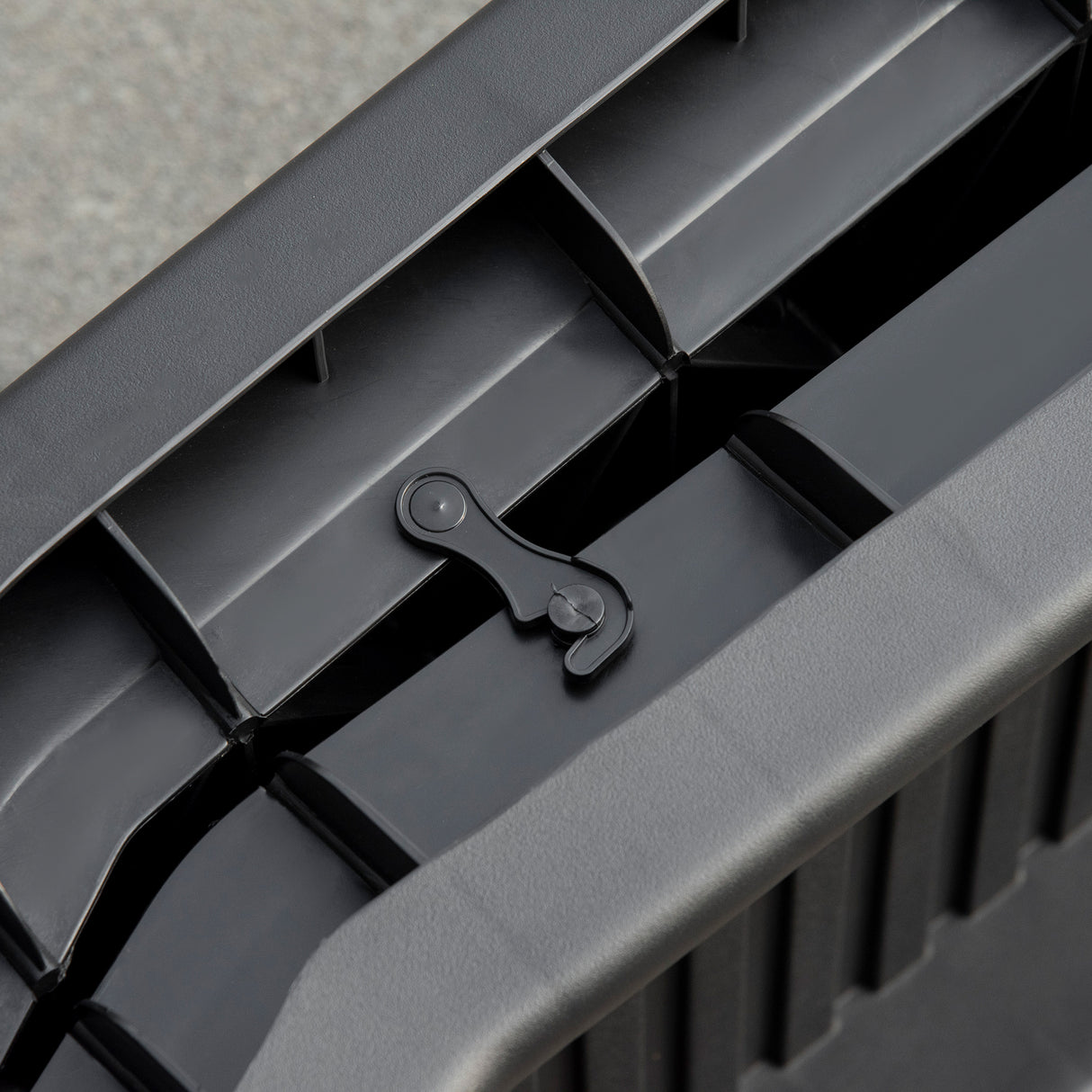 easycomfort rampa per cani in pp con rivestimento antiscivolo per bagagliaio inferiore a 75 cm 155x39x14 cm nero