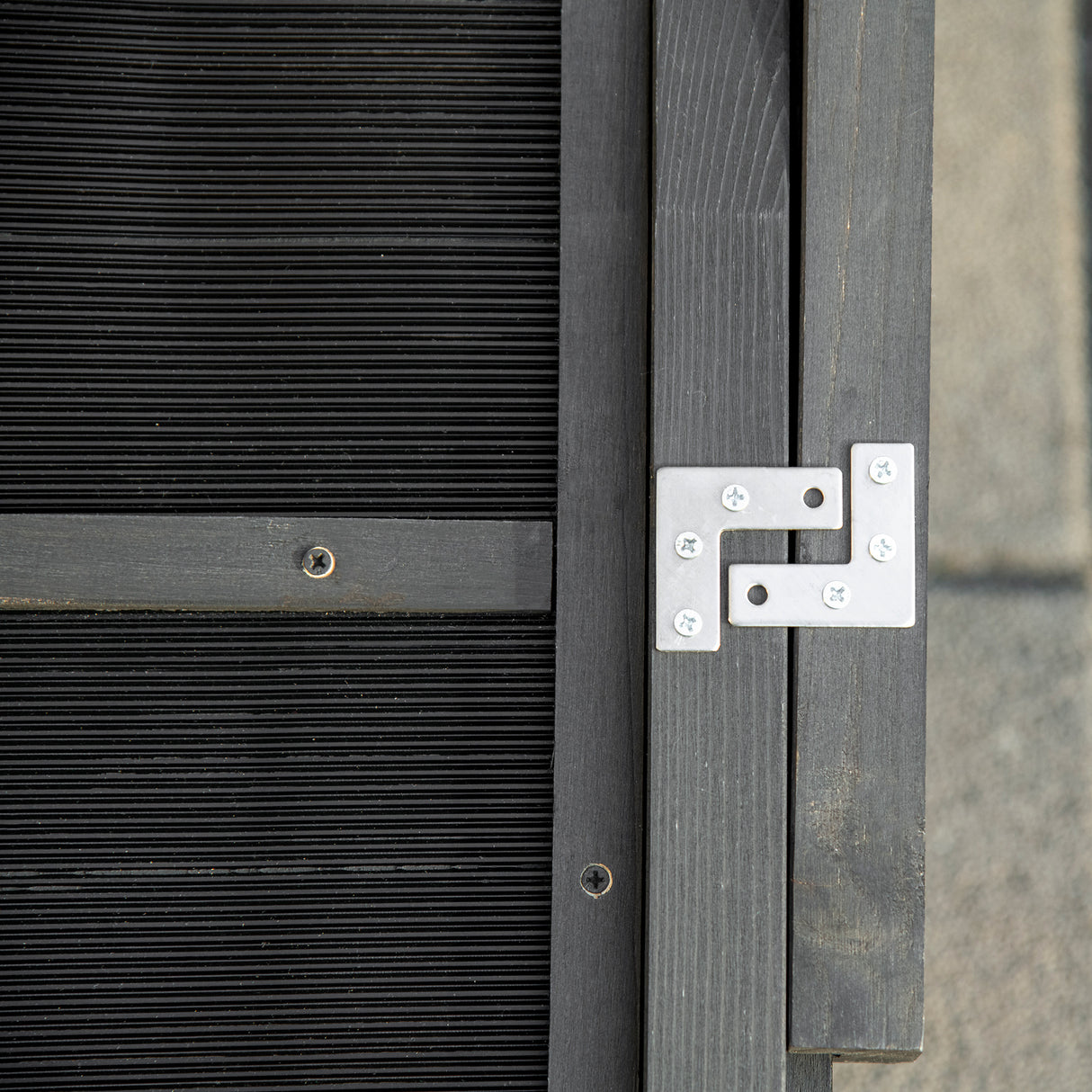 easycomfort rampa per cani pieghevole antiscivolo in legno con maniglia laterale 43x165x6.5 cm nero