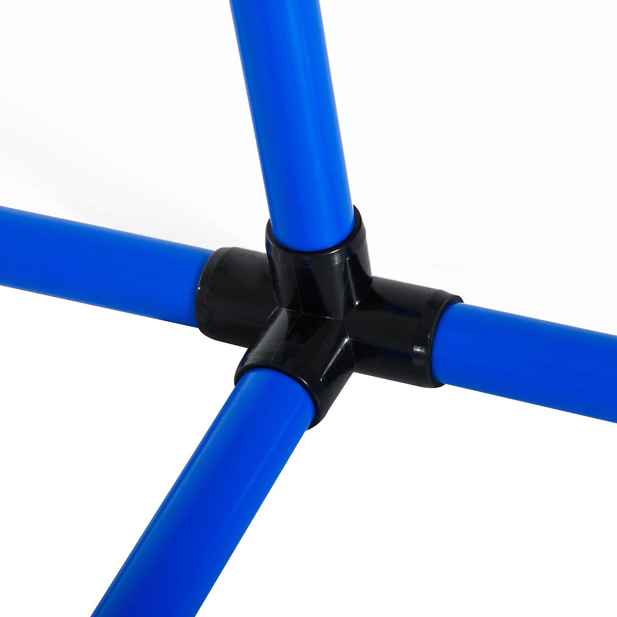 easycomfort set di 4 ostacoli agility dog per addestramento cani ad altezza regolabile con borsa da trasporto inclusa 99x65x94cm blu