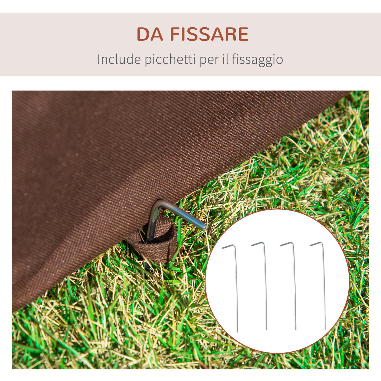 easycomfort easycomfort trasportino per cani e gatti pieghevole caffe 61x46x51cm