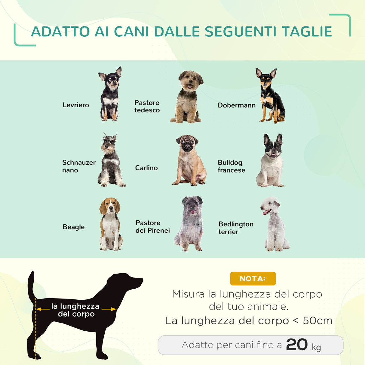 easycomfort easycomfort lettini per cani in tessuto traspirante impermeabile per cani fino 30kg 76x61x18cm