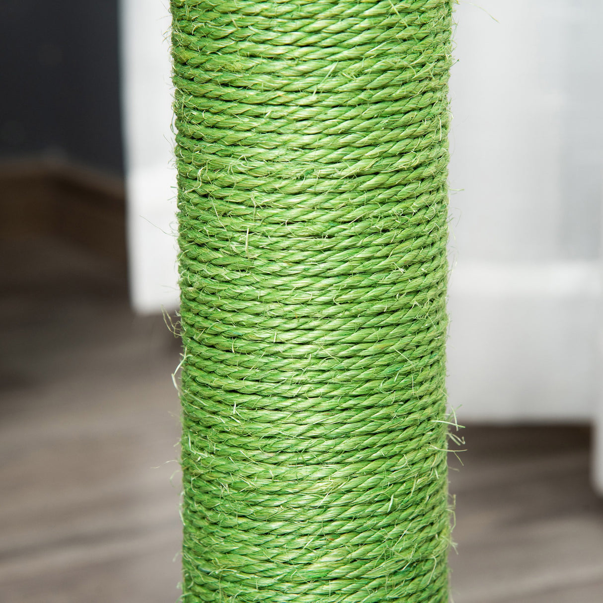 easycomfort easycomfort albero tiragraffi per gatti a forma di cactus con corde in sisal 40x40x65cm verde