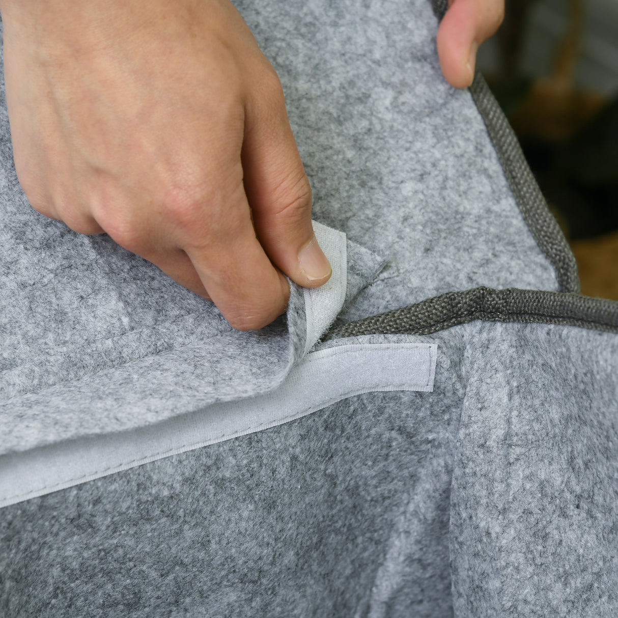 easycomfort easycomfort casetta per gatti a due livelli con cuscini lavabili 3 entrate 42x46x59 5 cm grigio