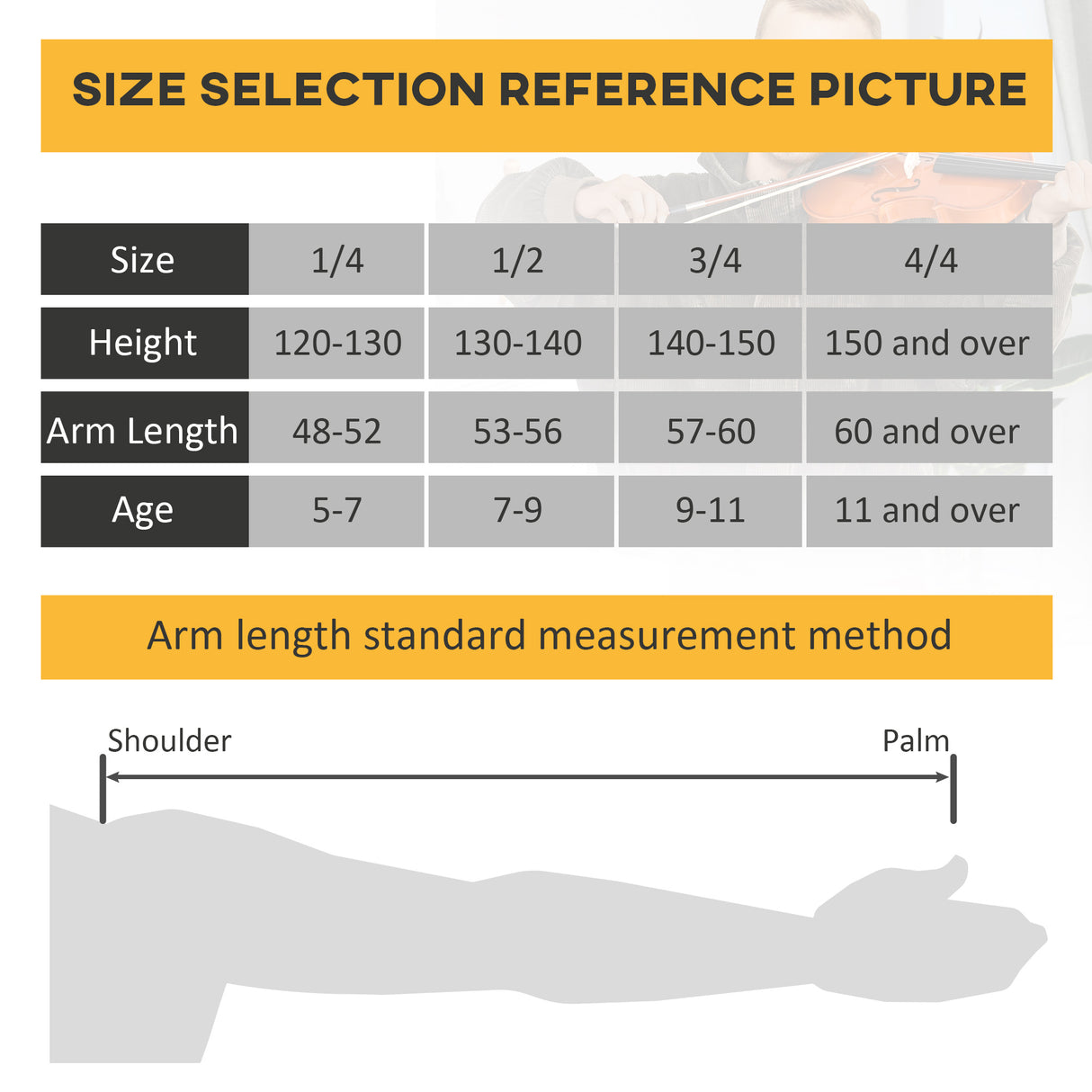 easycomfort easycomfort violino 44 per adulti con accessori inclusi custodia archetto corde ponticello accordatore 58 5 x 21 5 x 7cm