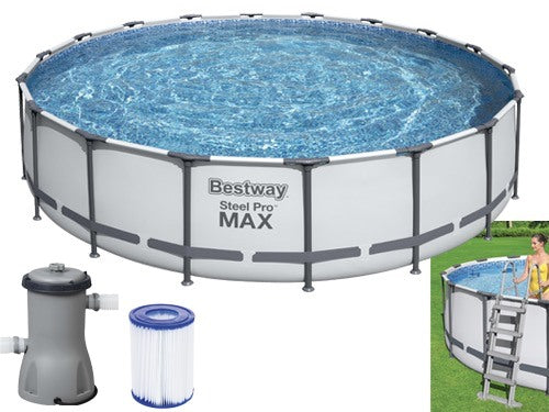 bestway piscine tonde ctelaio 457 h122 56438 ean 6942138982633