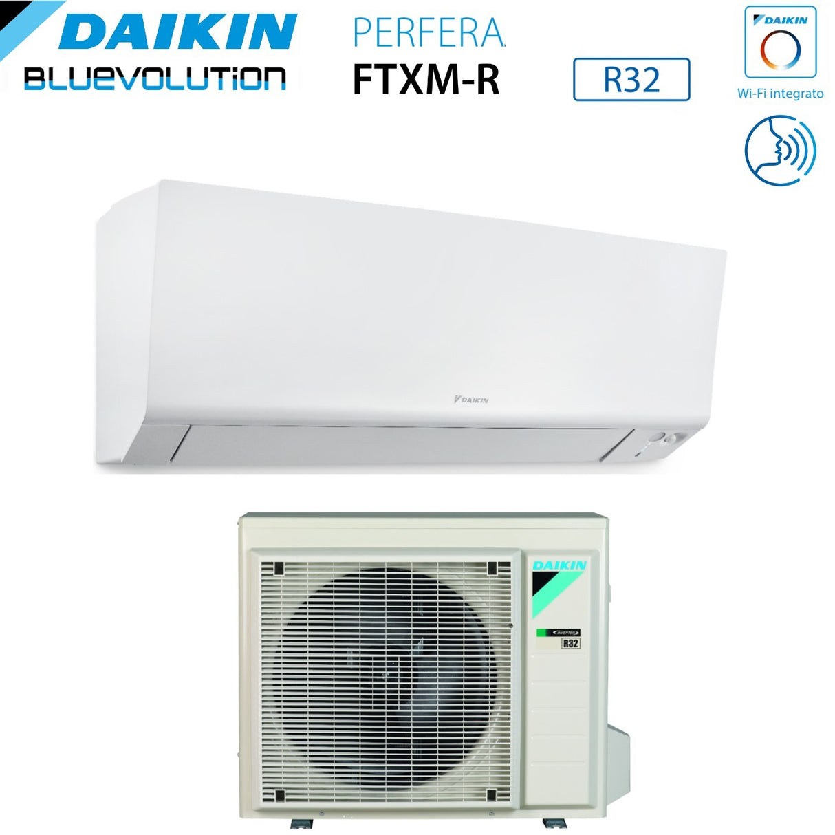 offerta climatizzatore condizionatore daikin bluevolution inverter serie perfera wall 12000 btu ftxm35r _ rxm35m r 32 wi fi integrato classe a___