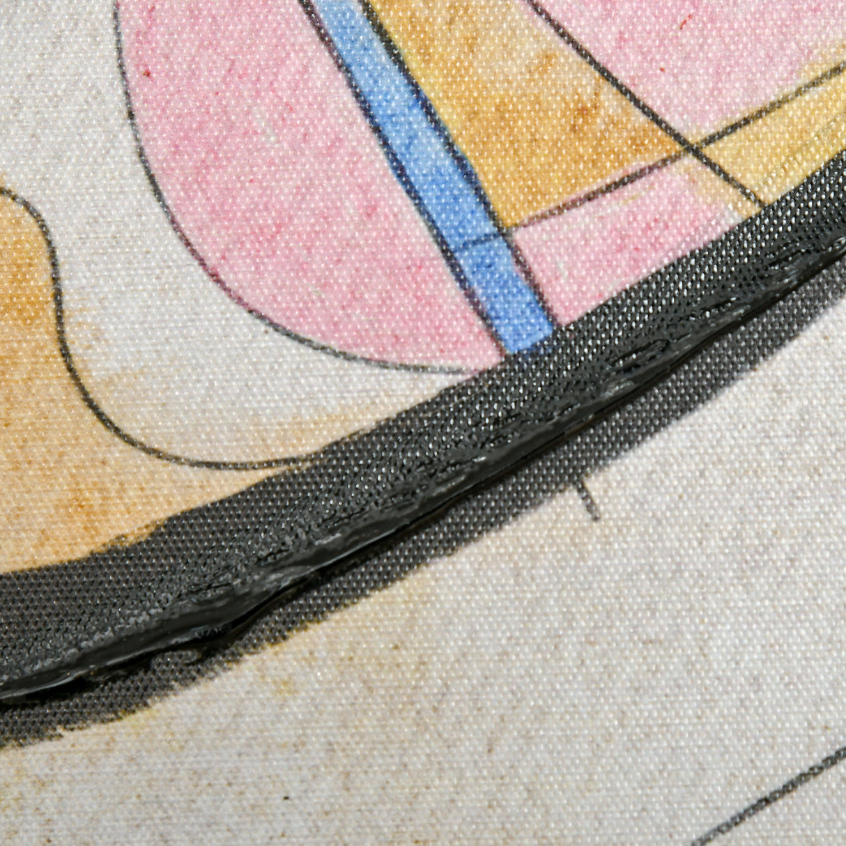 easycomfort easycomfort stampa su tela astratta in legno di pino 4 pezzi 60x60cm per casa e ufficio multicolore