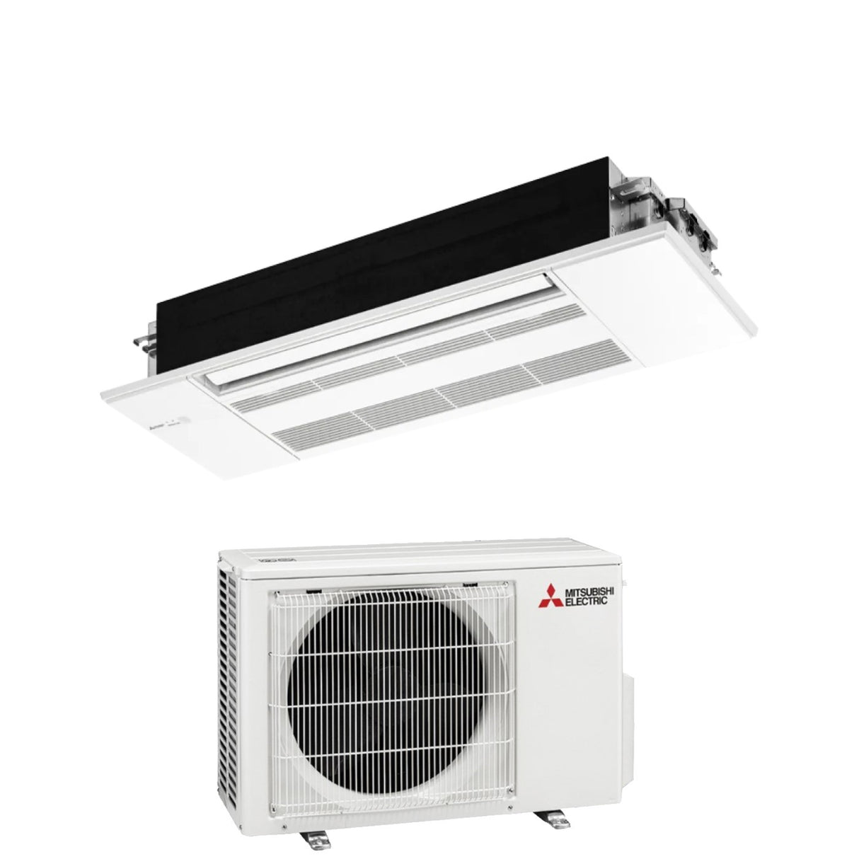 climatizzatore condizionatore mitsubishi electric inverter cassetta slz m25fa suz m25va 9000 btu gas r 32 novita wi fi optional copia