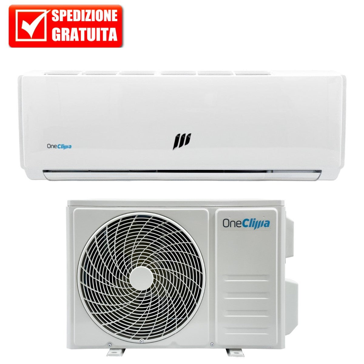 Condizionatore OneClima Pro 9000 Btu ONE PRO09Y/24 R-32 Wi-Fi Omaggio