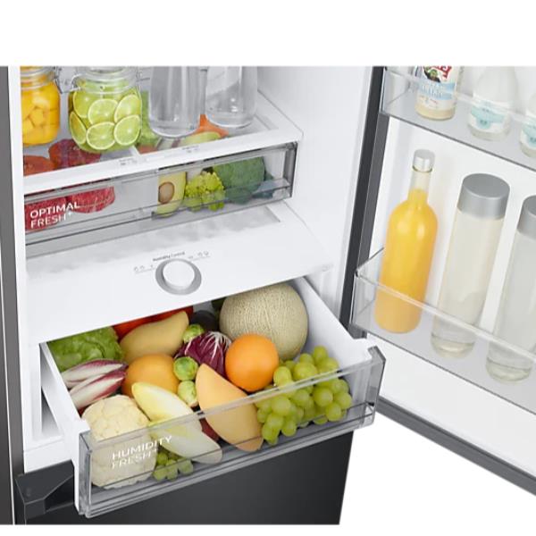 samsung frigorifero combinato samsung rb38a7b6bb1 bespoke 387 litri classe b a203xl595xp658 no frost tecnologia spacemax optimal fresh nero ean 8806092253131