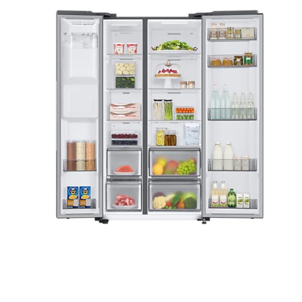 samsung frigorifero side by side samsung 634 litri classe d a178xl912xp716 no frost smart conversion inox ean 8806090805349