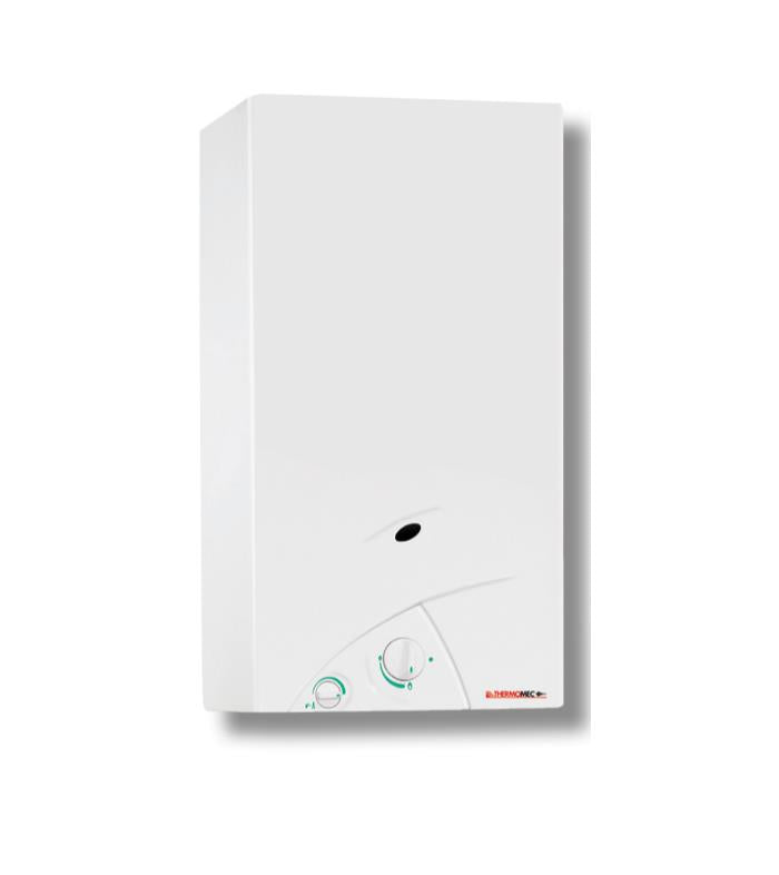 scaldabagno scaldacqua a camera aperta thermomec serie sb 14 litri metano sb14a