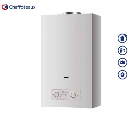 scaldabagno chaffoteaux mod. brd onm 14 litri a camera aperta metano