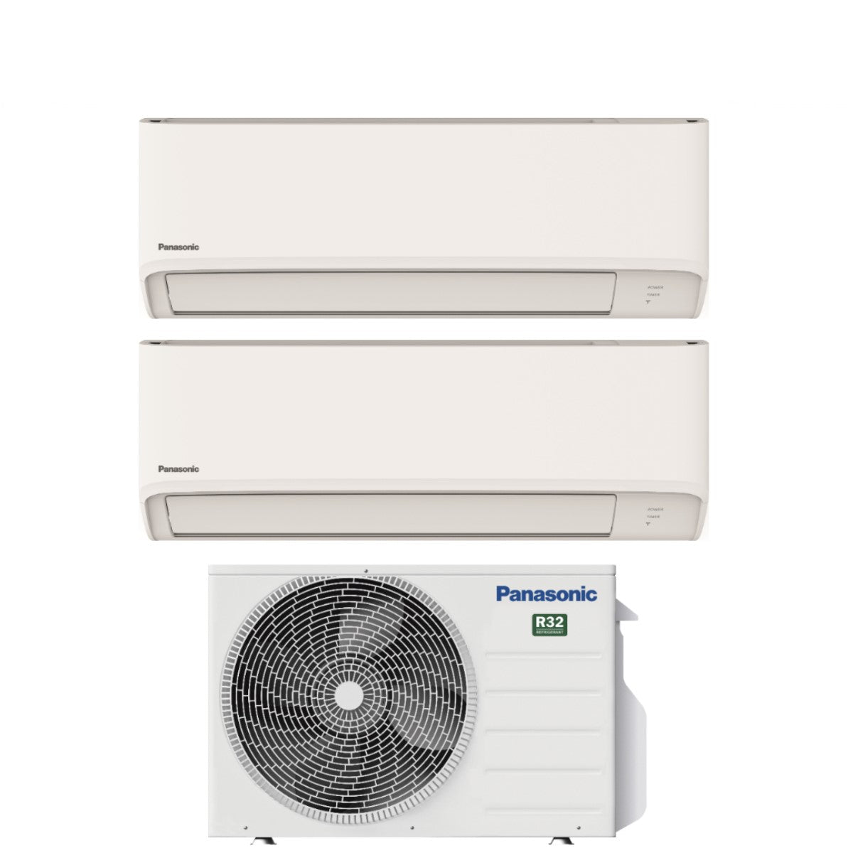 climatizzatore condizionatore panasonic dual split serie tz 12_15 con cu 2z50tbe r 32 wi fi optional 12000_15000