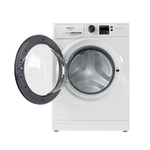 hotpoint lavatrice a carico frontale hotpoint ariston active nf825wk it 8 kg classe b 1200 giri a85xl595xp605 motore inverter igiene vapore bianco ean 8050147656532