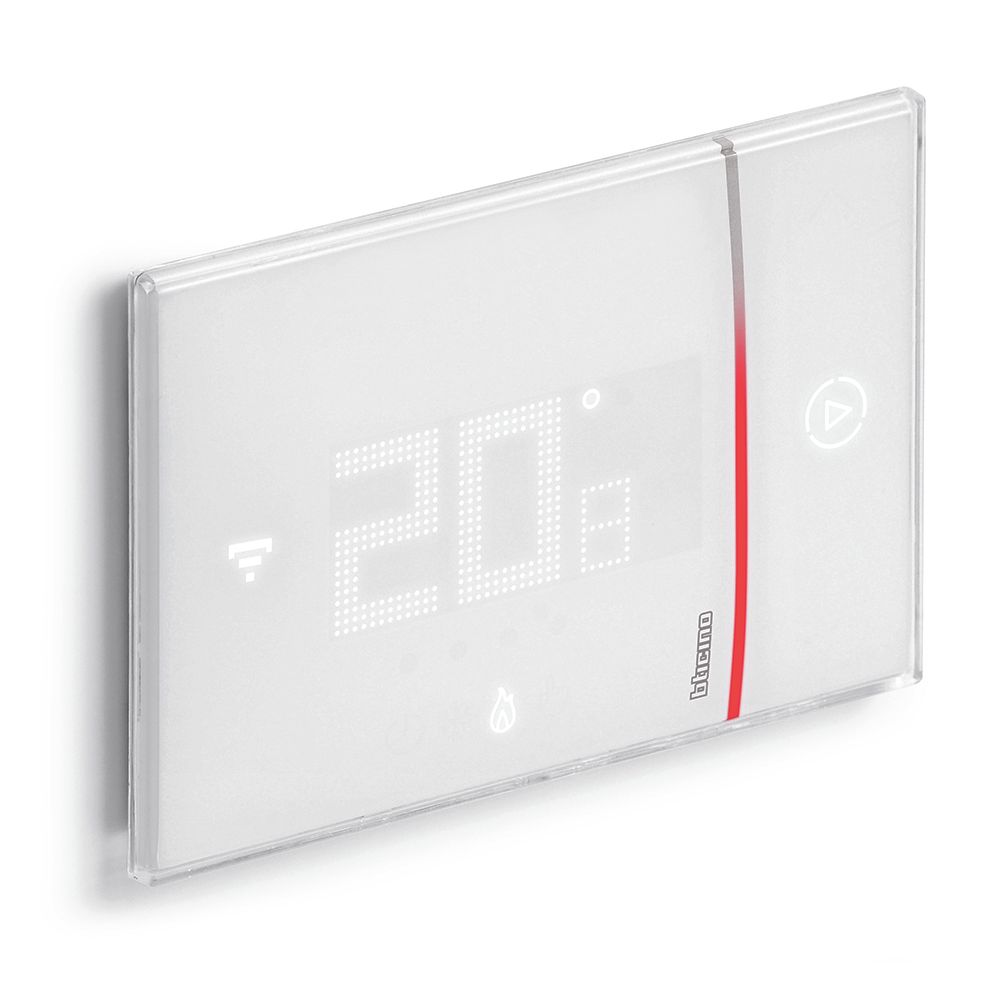 bticino termostato connesso bticino smarther 2 with netatmo nero wi fi integrato xg8002