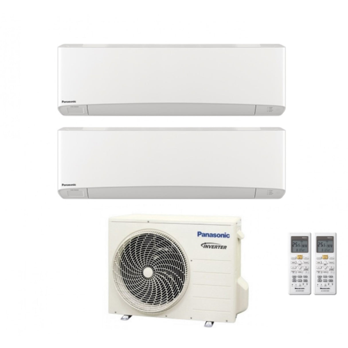 area occasioni climatizzatore condizionatore panasonic dual split inverter serie etherea white 9_12 con cu 2z41tbe r 32 wi fi integrato 9000_12000 bianco