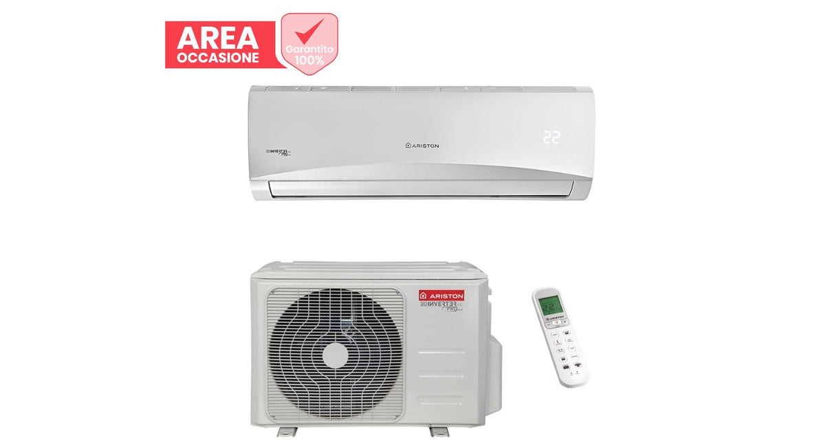 ariston area occasioni 2173 climatizzatore condizionatore ariston inverter serie prios 12000 btu c 35 mud0 r 32 wi fi omaggio classe aa