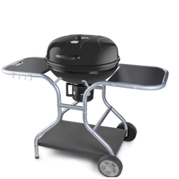 barbecue a carbonella fieldmann fzg_1014 da giardino a126xl90xp62 nero