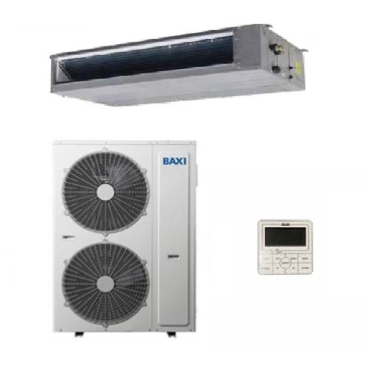 baxi condizionatore baxi canalizzato 60000 btu r 32 wi fi optional