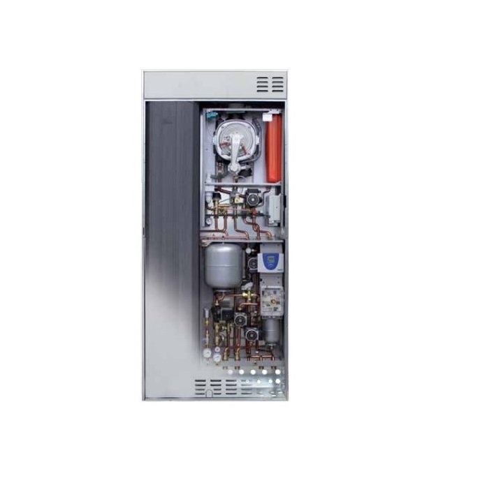 caldaia a gas baxi luna3 comfort in ht solar 240 b150 24 kw a condensazione gpl da incasso con bollitore di 150 litri per integrazione solare completa di kit per scarico fumi