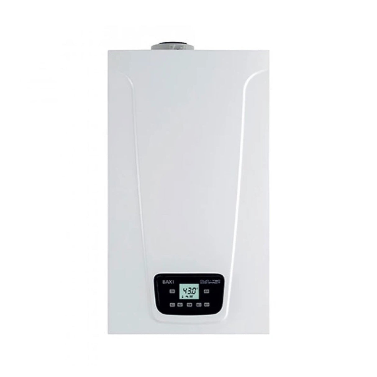 caldaia baxi duo tec compact e 24 kw a condensazione low nox completa di kit scarico fumi metano o gpl novita