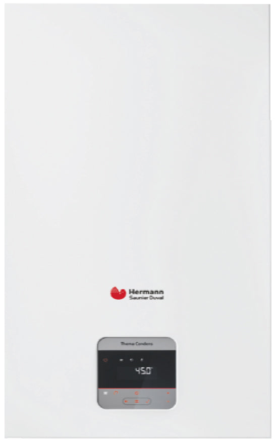 caldaia hermann saunier duval thema condens 30 kw a condensazione completa di kit fumi low nox metano