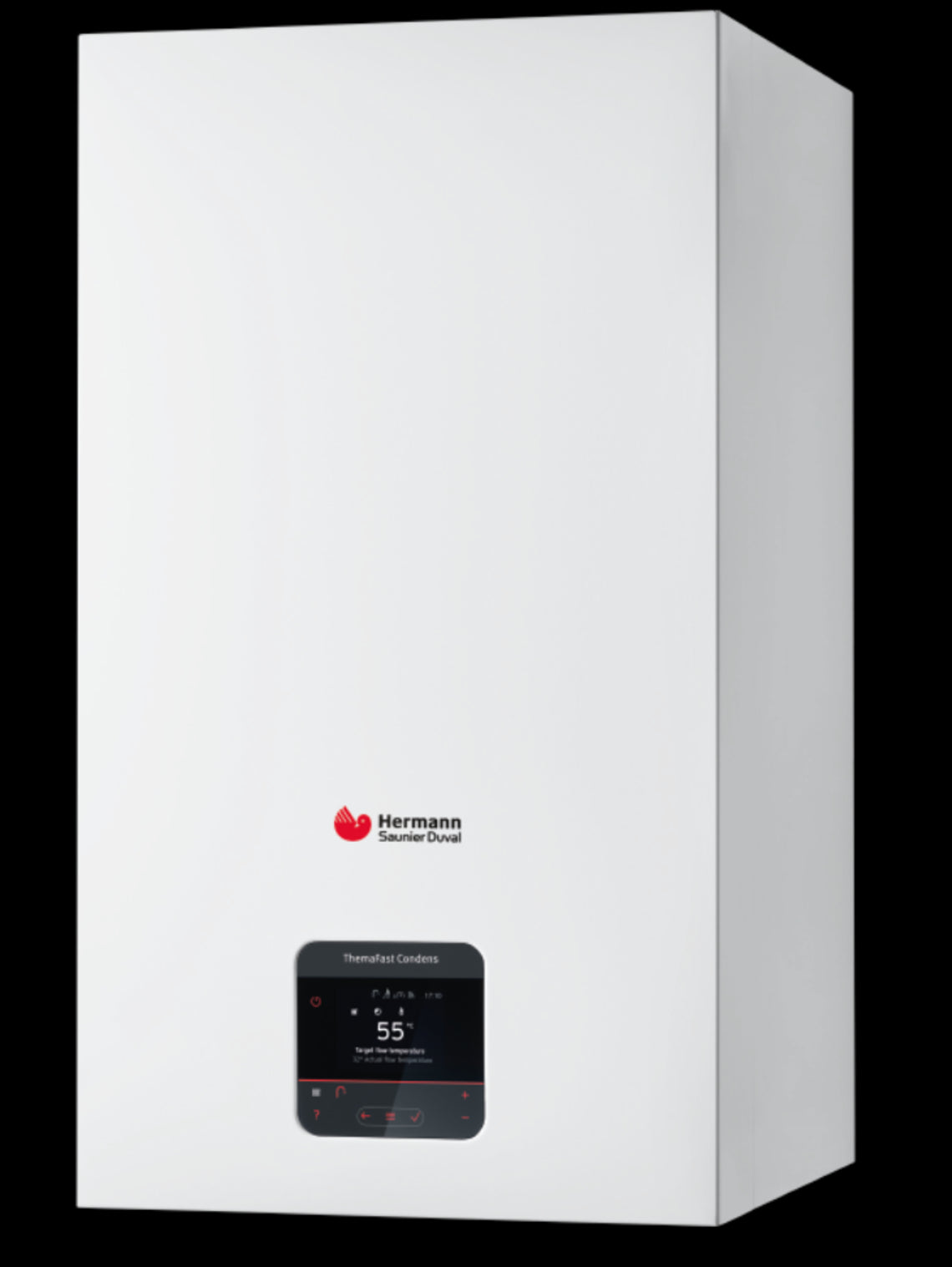 caldaia hermann saunier duval themafast condens 30 cs 1 metano completa di kit scarico fumi low nox novita