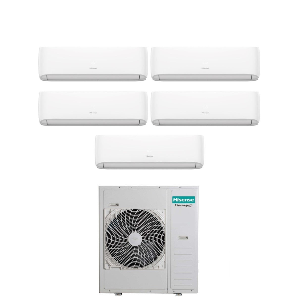 climatizzatore condizionatore hisense penta split inverter serie hi comfort 9_9_9_9_9 con 5amw125u4rta r 32 wi fi integrato 9000_9000_9000_9000_9000 novita
