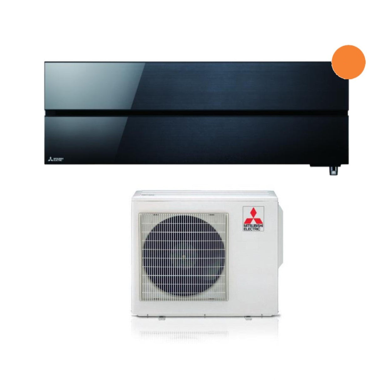 climatizzatore condizionatore mitsubishi electric inverter kirigamine style 12000 btu msz ln35vgb onyx black wi fi r 32 nero new 2018