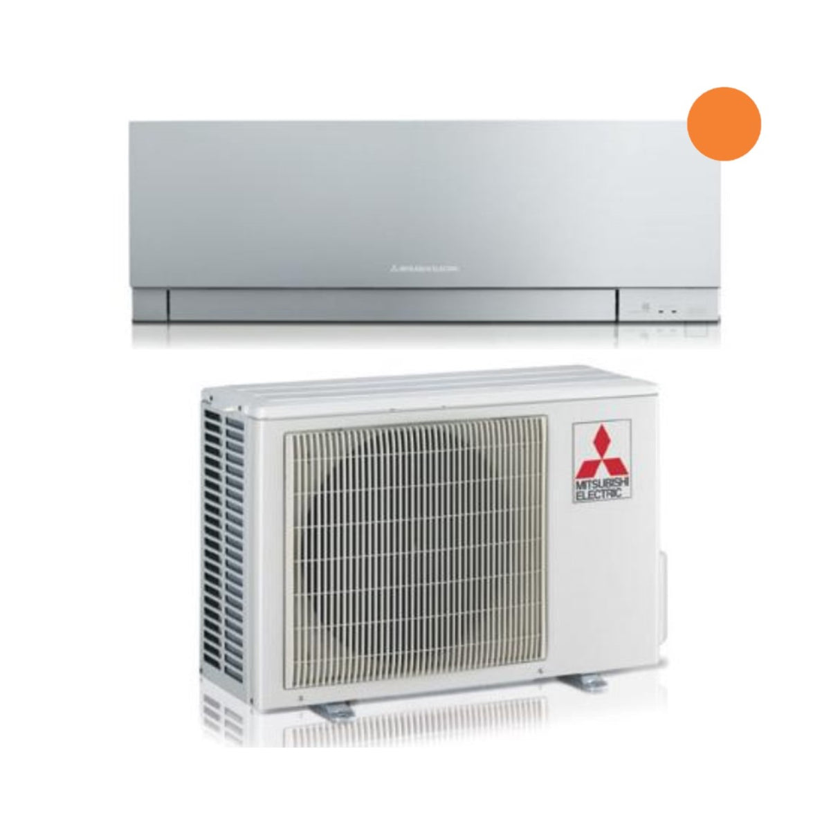 climatizzatore condizionatore mitsubishi electric inverter kirigamine zen r 32 silver 12000 btu msz ef35vgks argento wi fi integrato novita