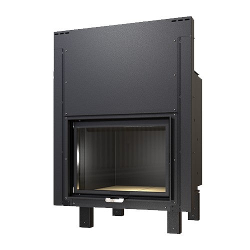 ctm termocamino a legna ctm basic eco s0 20 kw solo riscaldamento con scambiatore full link e scomparsa verticale