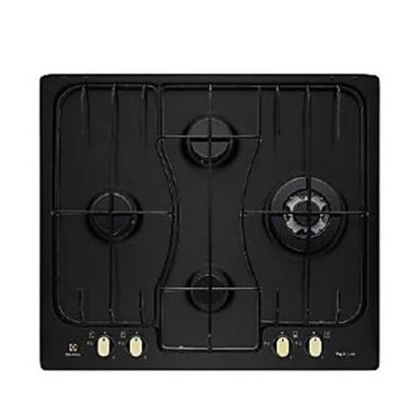 electrolux piano cottura a gas electrolux rgg6243lor 4 fuochi l594xp51 crosscook nero ean 7332543392261