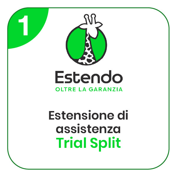 estendo estensione di assistenza longlife care clima tre split 1 da 200001 a 3000 ean 8058032589583